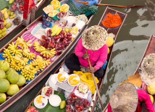 ダムヌンサドゥアック水上マーケット